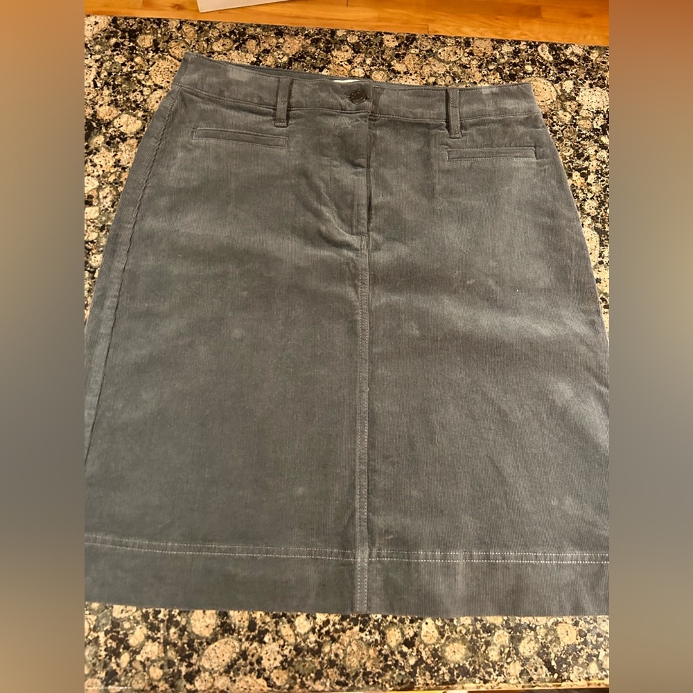 Talbots corduroy skirt.